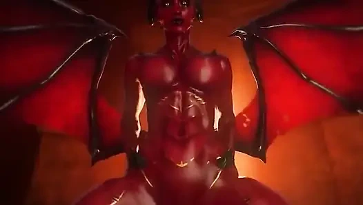 Orgazm olan kovboy kızda oc succubus