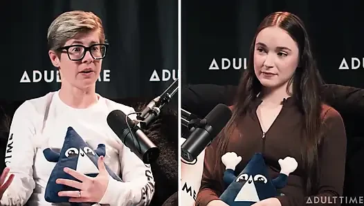 Hazel Moore her zaman tek başına seans sonrası! | Adult Time Podcast