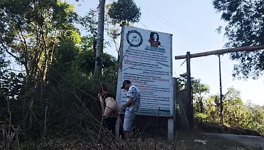 APP Driver Woman Stopped Outdoor Car To With Passenger!