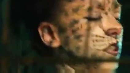 yaban kedisi vücut boyası