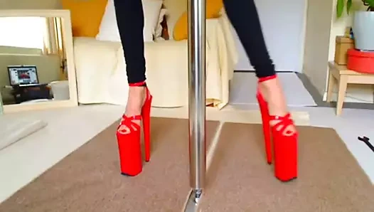 yüksek topuklu nine