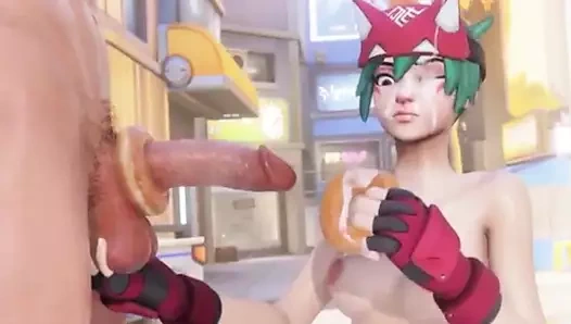 Garson kız büyük yarakla sert sikişiyor