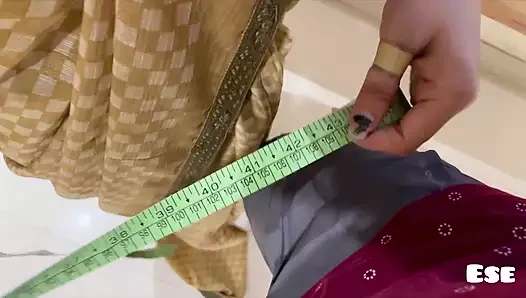 Bayan terzi oğlanı baştan çıkarıyor ve onunla sikişiyor