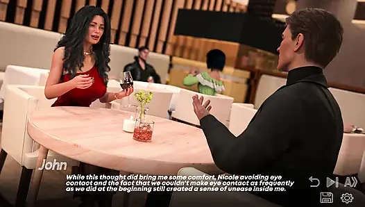 Aldatılan anılar: erken boşalma kocası - bölüm 4a - eş değiştirme randevusunda açık evlilik fantezimizi itiraf ediyor