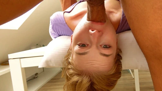 Minyon sarışın Rus hatun sert yüz sikişi yakın çekim boşalma