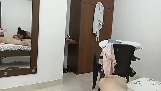 New York Abd'li 18 yaşındaki esmer büyük sarkık memeler üvey erkek kardeşinin büyük yarağını sikiyor bölüm 24