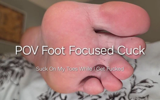 Bakış açısı ayak odaklı gavat: ben sikilirken uzun ayak parmaklarımı em