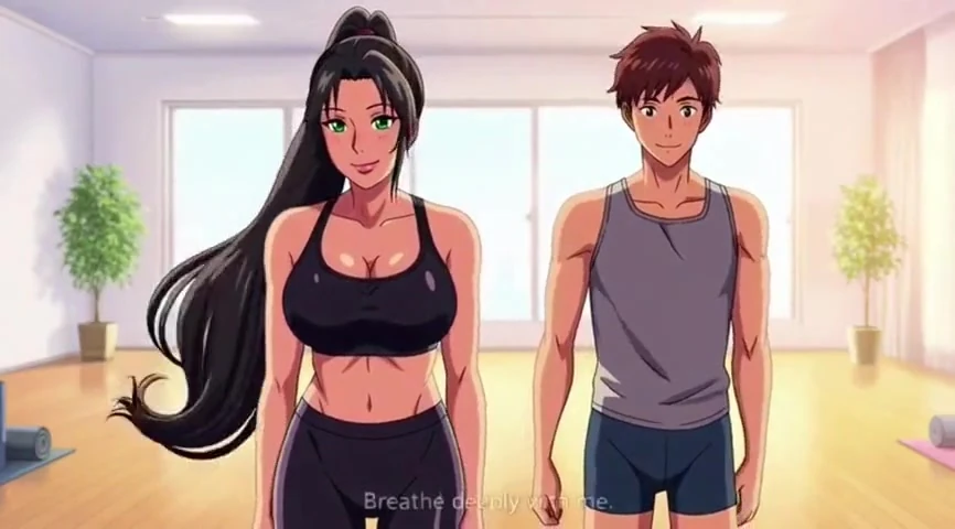 Stepmom’s private Yoga Instruction turns extremely hot and taboo 3D Anime