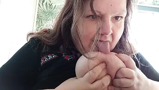 Tam bir domuzum, boşalmayı seviyorum