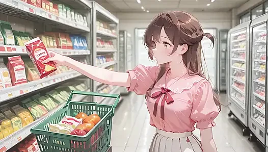 Chizuru mizuhara hentai cosplay - tembel alışveriş günü sekse dönüşüyor