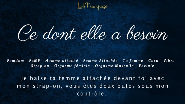 Fransız sesli edepsiz konuşma | Onun da bana ihtiyacı var