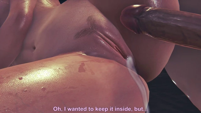Süper kadın misyoner sikişi - sıkı amcık yakın çekim - büyük döl deliğini su basıyor (3 boyutlu hentai)