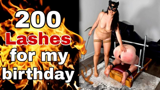 Kadın egemenliği, 200 kırbaç, disiplin kırbaçlama, dayak, şaplak, kürek çekme, esaret, bdsm, gerçek çift, milf üvey