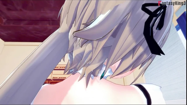 rita rossweisse seksi hizmetçi POV sikildi - Honkai Impact