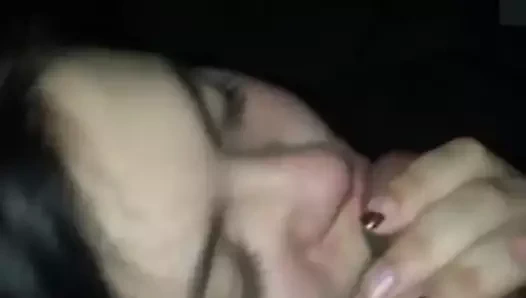 kız arkadaş kafa verir