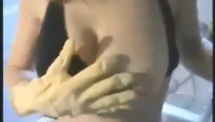 temizlik yaparken becerdin