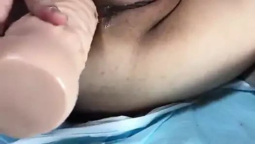 Büyük dildo sokma anal