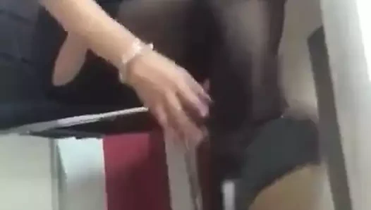 seksi sekreter çorap