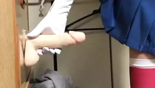 Bigcock shimakaze crossdresser