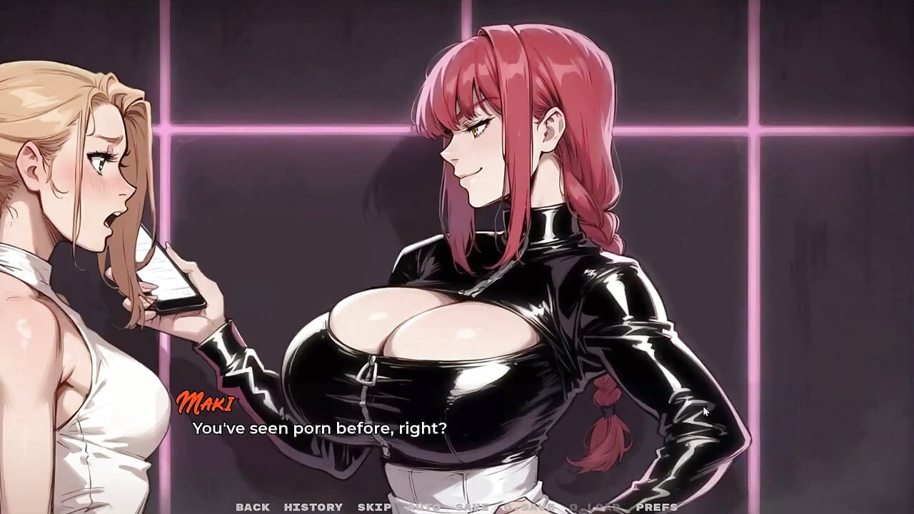 Yeni Kız Arkadaşım Tabu Hentai Oyunu Bölüm 64 İki güzel kız kardeş ve büyük siyah bir penis!