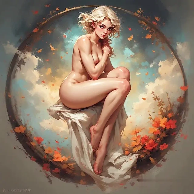 Çarpıcı gerçekçi sanat kızı slayt gösterisi: inanılmaz sanatsal vizyonları keşfedin