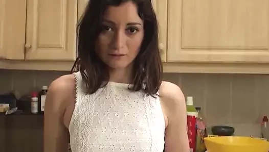 Esmer bebek valentina bianco dövülmüş kabaca pascal tarafından