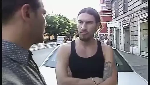 Adım anne (içinde seksi siyah çorap) ve kızı üçlü