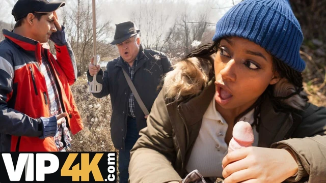 HUNT4K. Herkesin içinde sakso çekerken yabancılar tarafından yakalandık