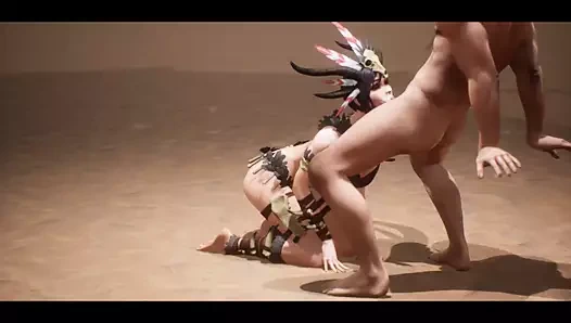 Vahşi yaşam, lezzetli yoğun seks, tatlı ateşli göt