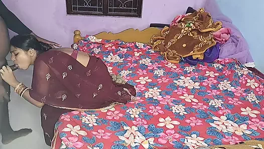 Yeni evli çiftlerin yatak odası Hintli porno videosunda sikiliyor