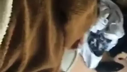 kız arkadaşı alır o sert ve hızlı