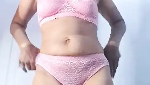 Tamil aunty pink inner video call service