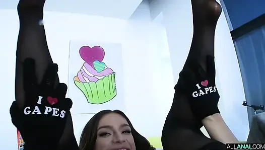 April ve Anna Claire ile anal yardımcı