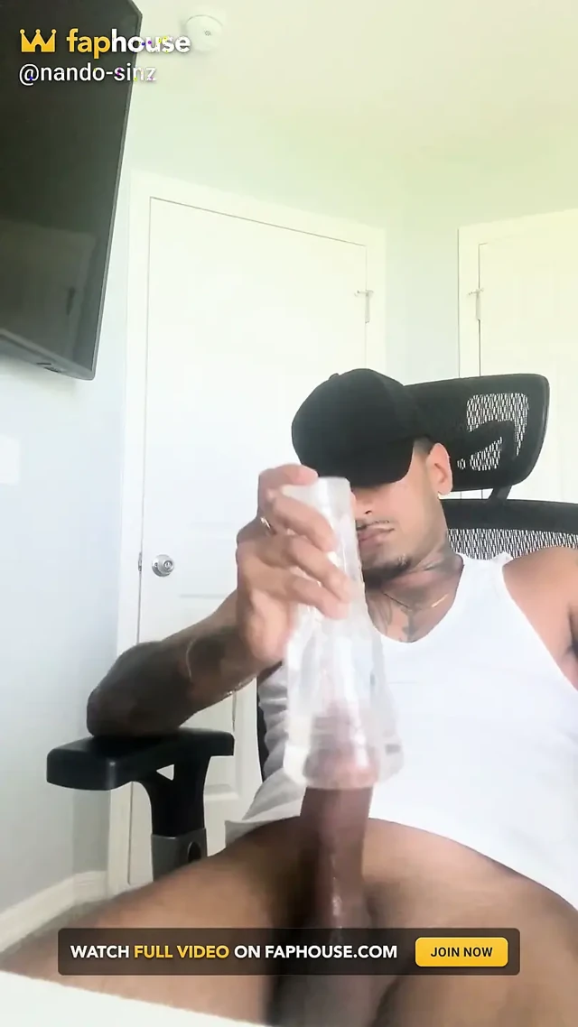 Net bir fleshlight ve nutting kullanma - nando sinz