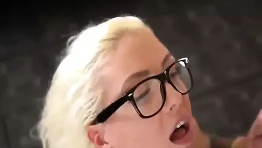 Blonde gangbang bukkake