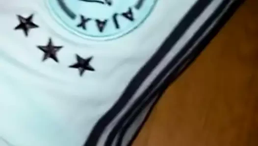 adidas'ta - ajax futbol kısa açık mavi ve koyu mavi st