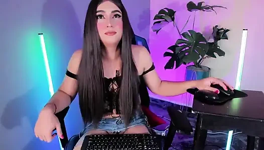 Kolombiyalı prensesi, büyük bir penisli