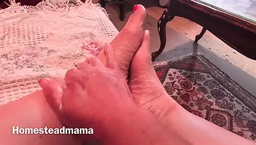 Ayaklarımın losyona ihtiyacı var