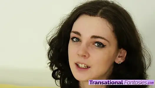 First Sasha Skye Strokers tek başına