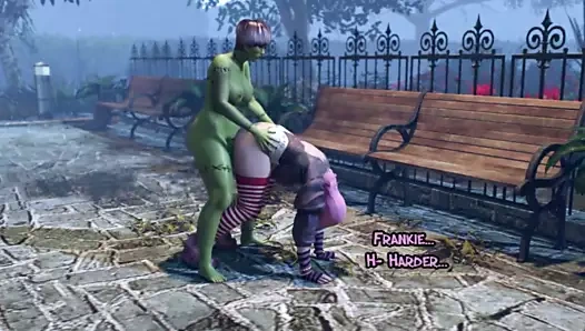 3d futa animasyon - travesti zombi kız sikikleri