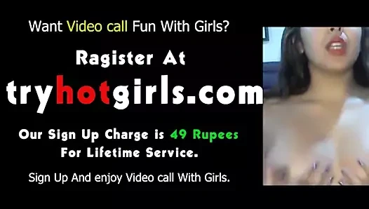 Desi sıcak kız sima üzerinde ev yapımı sextape ile classmate