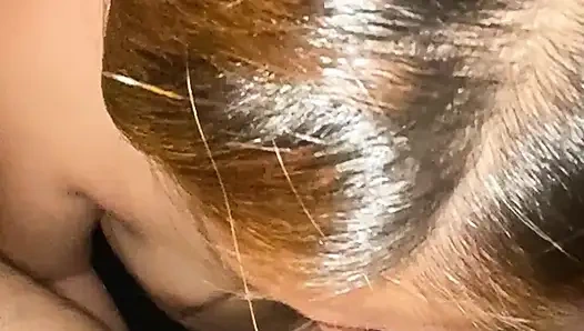 Sexy Latina showing off her deep throat very slutty and swallowing every drop of cum like what a slut she is