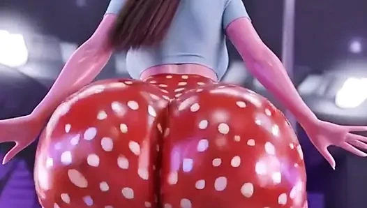 Büyük göt zıplıyor