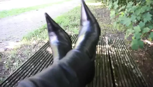 Gianmarco Lorenzi Boots & Leather Pants