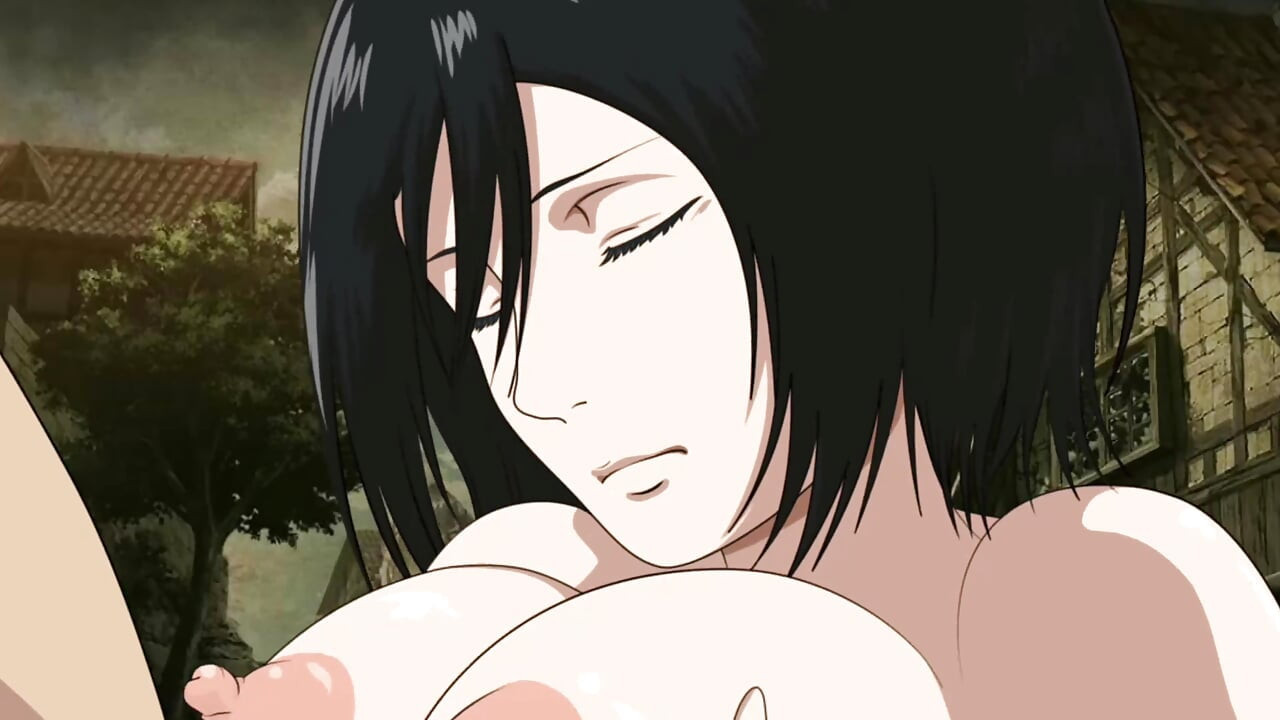 TITAN'A SALDıRı - MIKASA ACKERMAN EREN'E MEME MUAMELESI YAPıYOR