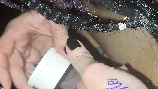 Hot wife sucking my dick