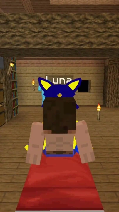 Jenny mod Minecraft Ankha ve o çok sevimli ve sikişmeye ve yarağa binmeye hazır | Klip 1