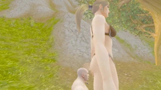 Amazon ganimet büzülmüş bir adamı boğar