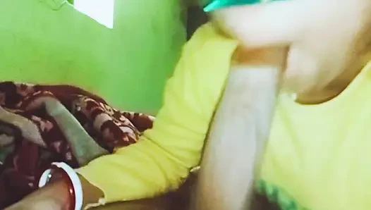 Hintli seksi ateşli karımla en iyi Hintli oral seks