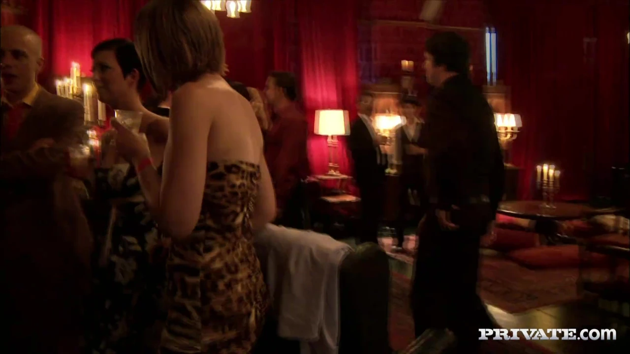 PRIVATE Annie and Sindee Attend a Real Swinger Party